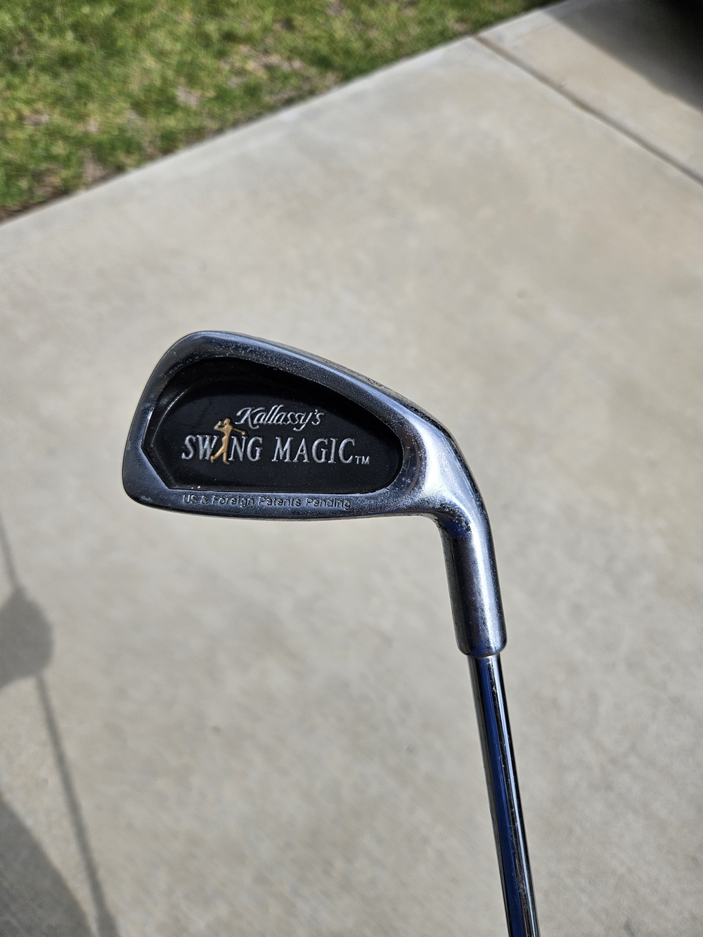 Swing Magic Men's Golf Iron - Black/Silver